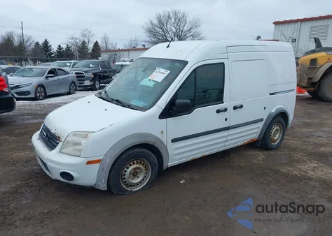 2013 Ford Transit Connect Xlt z USA, uszkodzony, nr VIN NM0LS7BN9DT141661